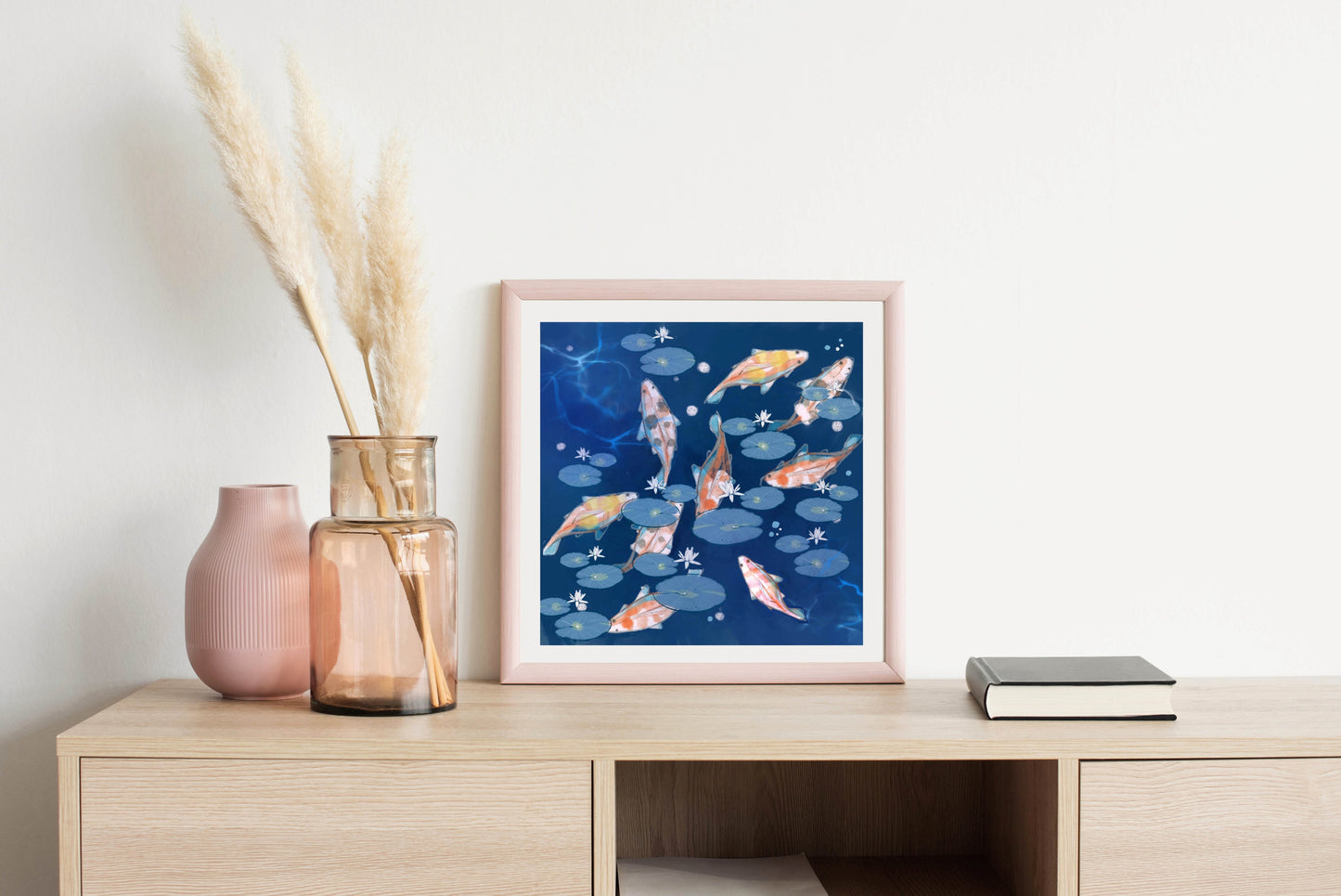 Koi Boi - Illustrated Print by Thomas Little