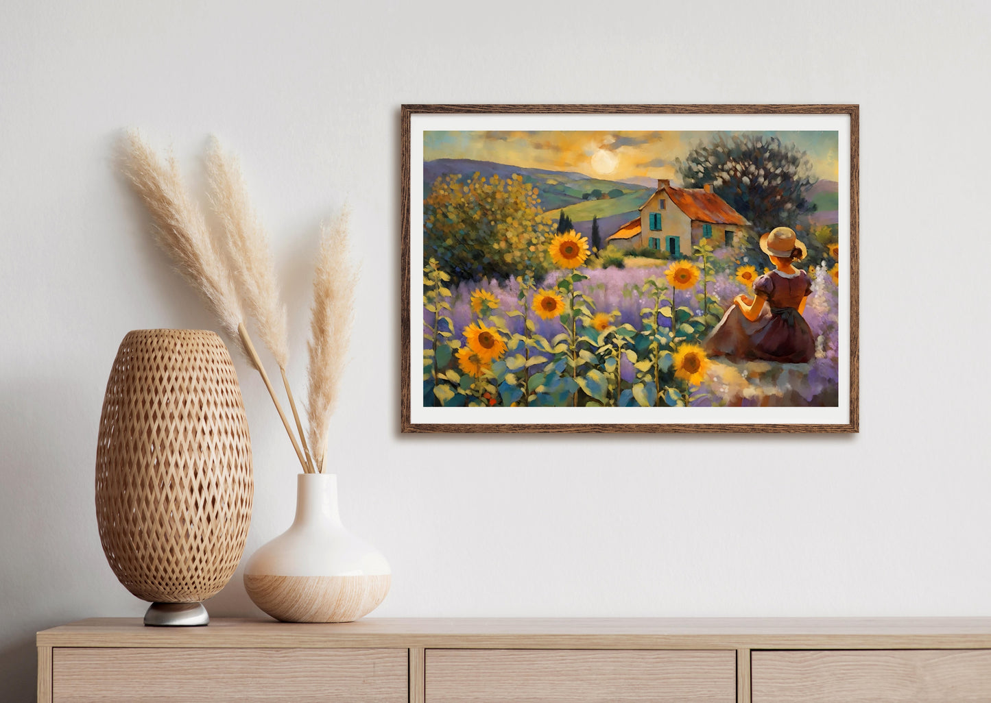 Lost in Thought - Illustrated Print by Thomas Little