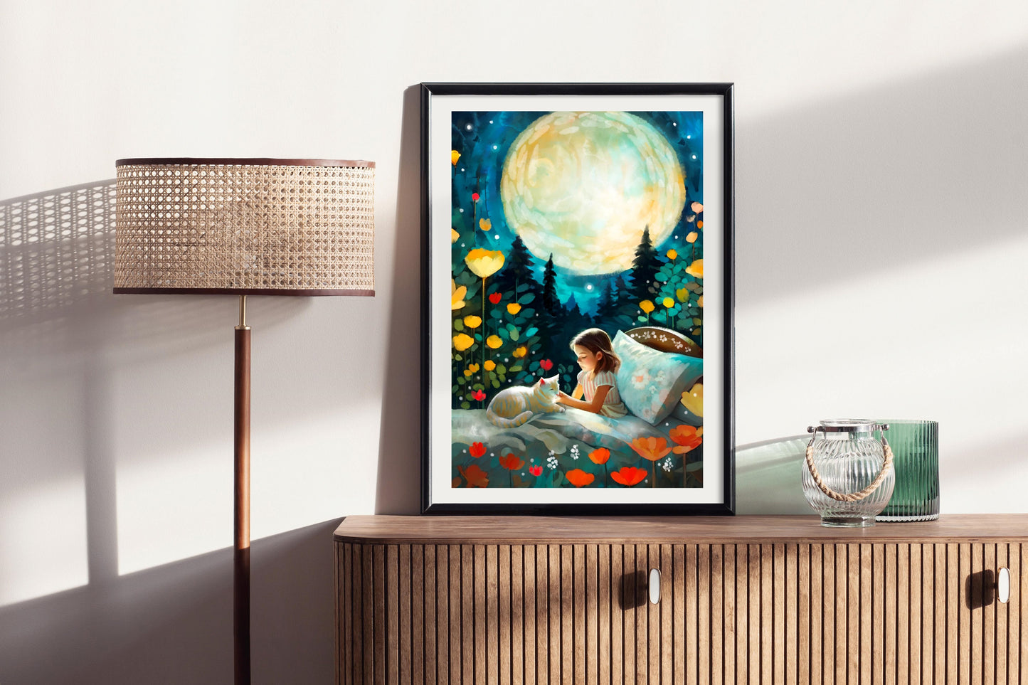 Magic All Around Us - Illustrated Print by Thomas Little