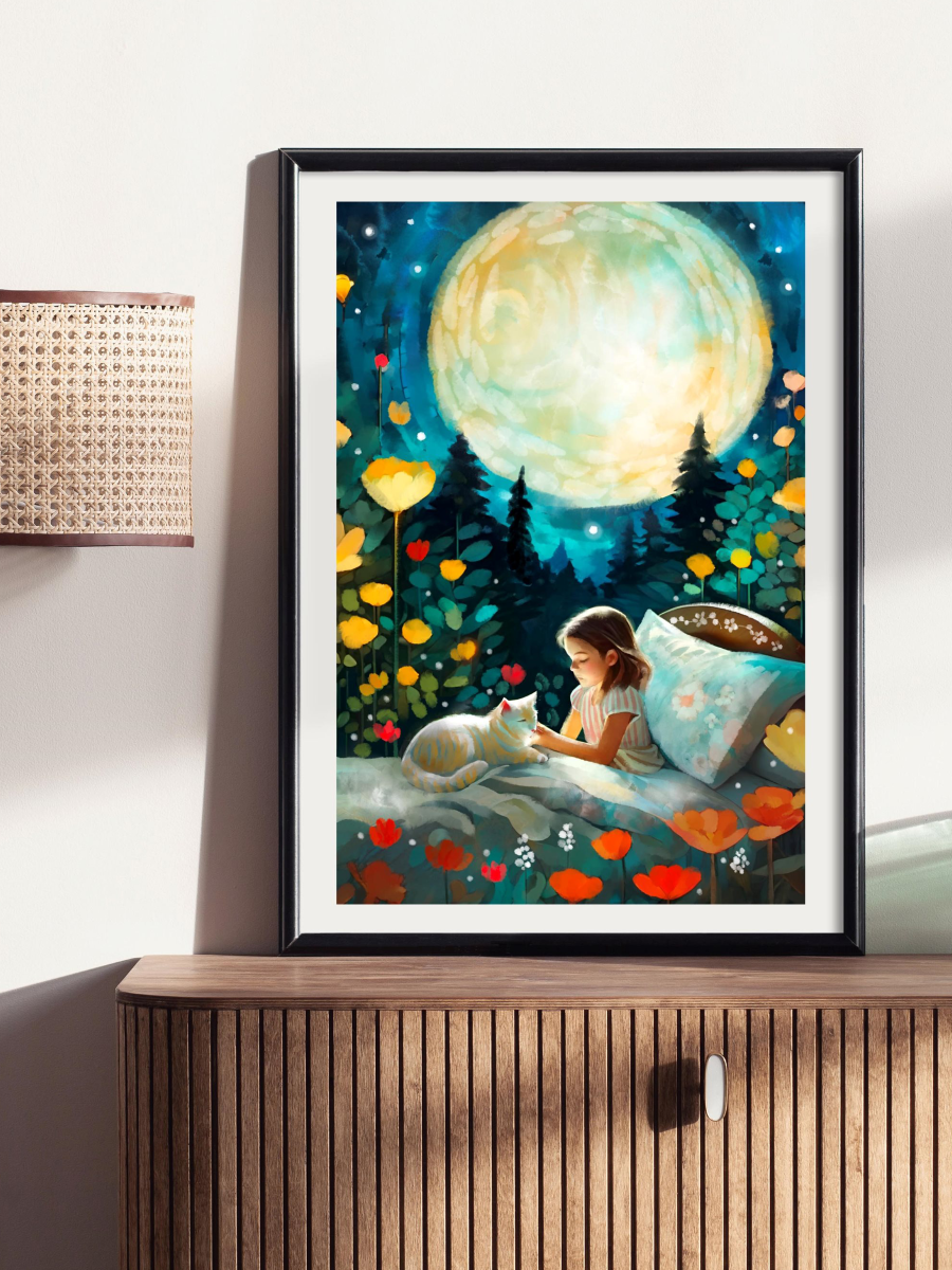 Magic All Around Us - Illustrated Print by Thomas Little