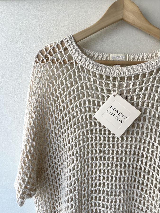 Marie Crochet Coverup - by Honest Cotton®