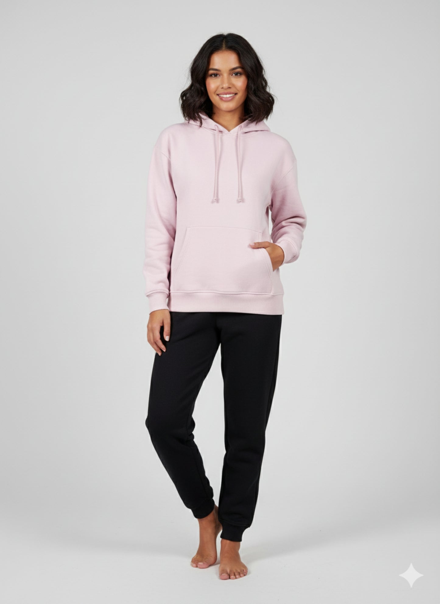 Mauve Mist Basic Blank Hoodie - by Sunkissed Coconut