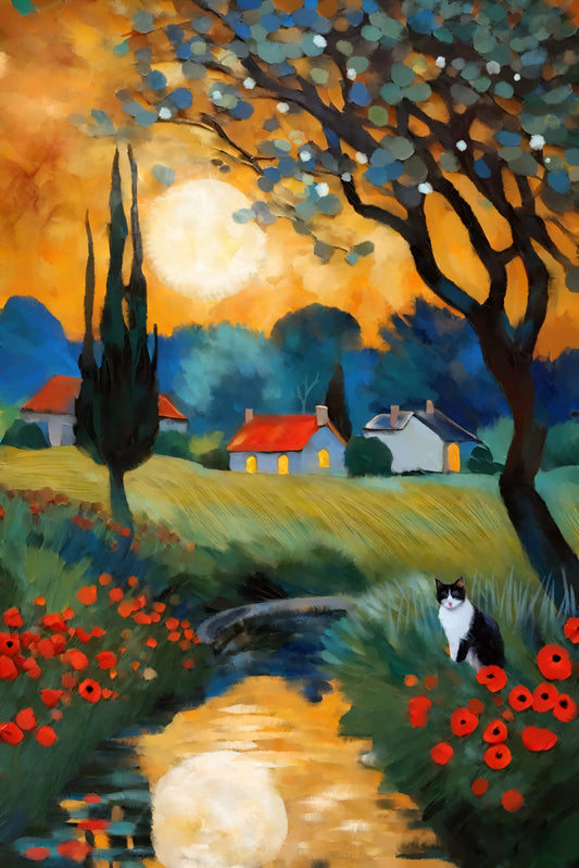 My Soul's Delight - Illustrated Print by Thomas Little