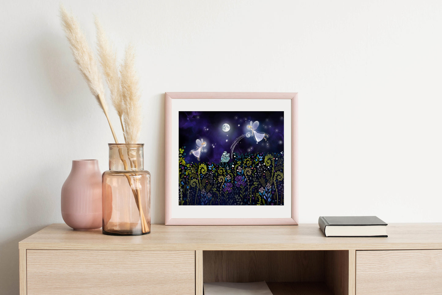 Night Magic - Illustrated Print by Thomas Little