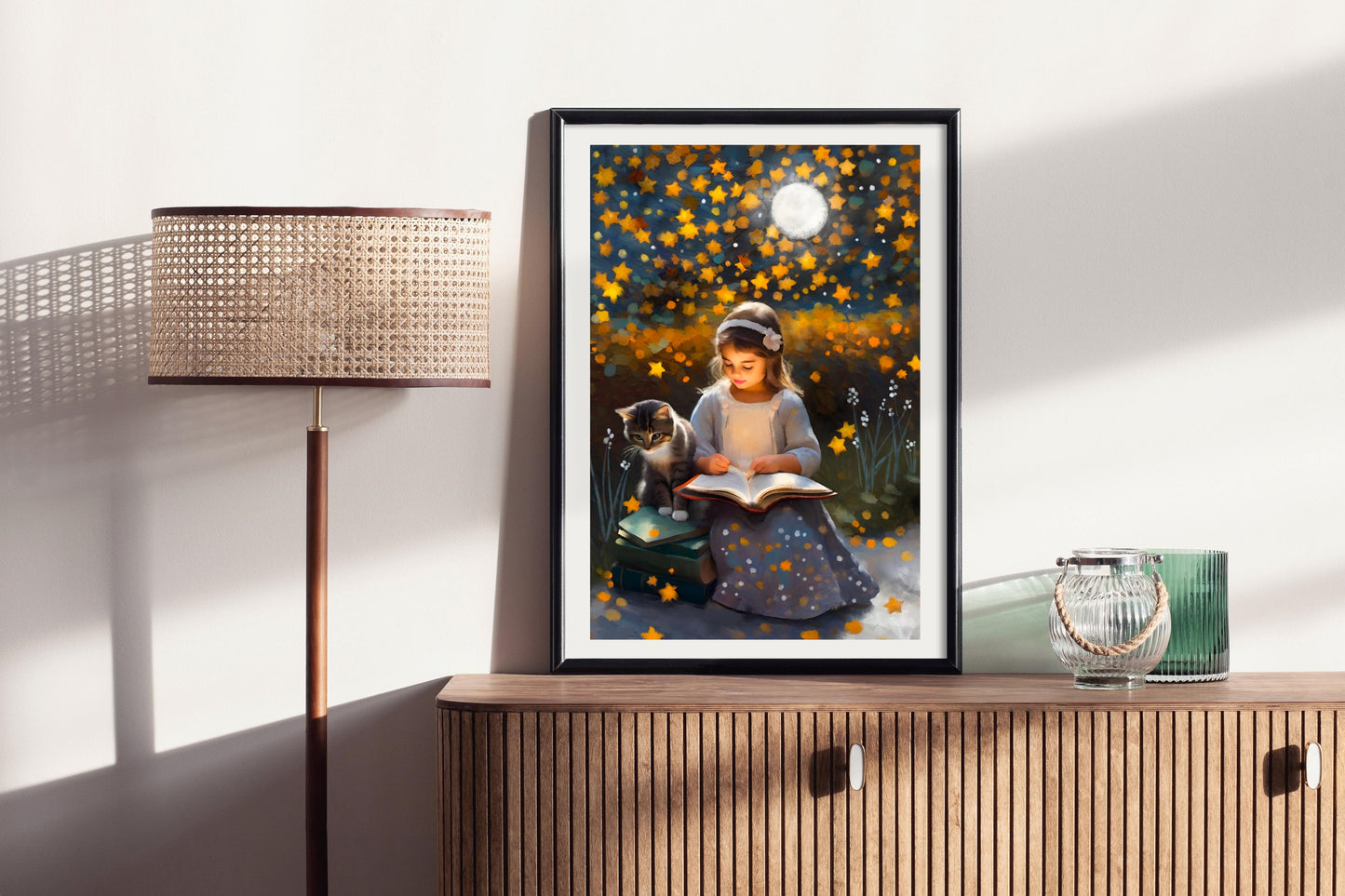 October Love - Illustrated Print by Thomas Little