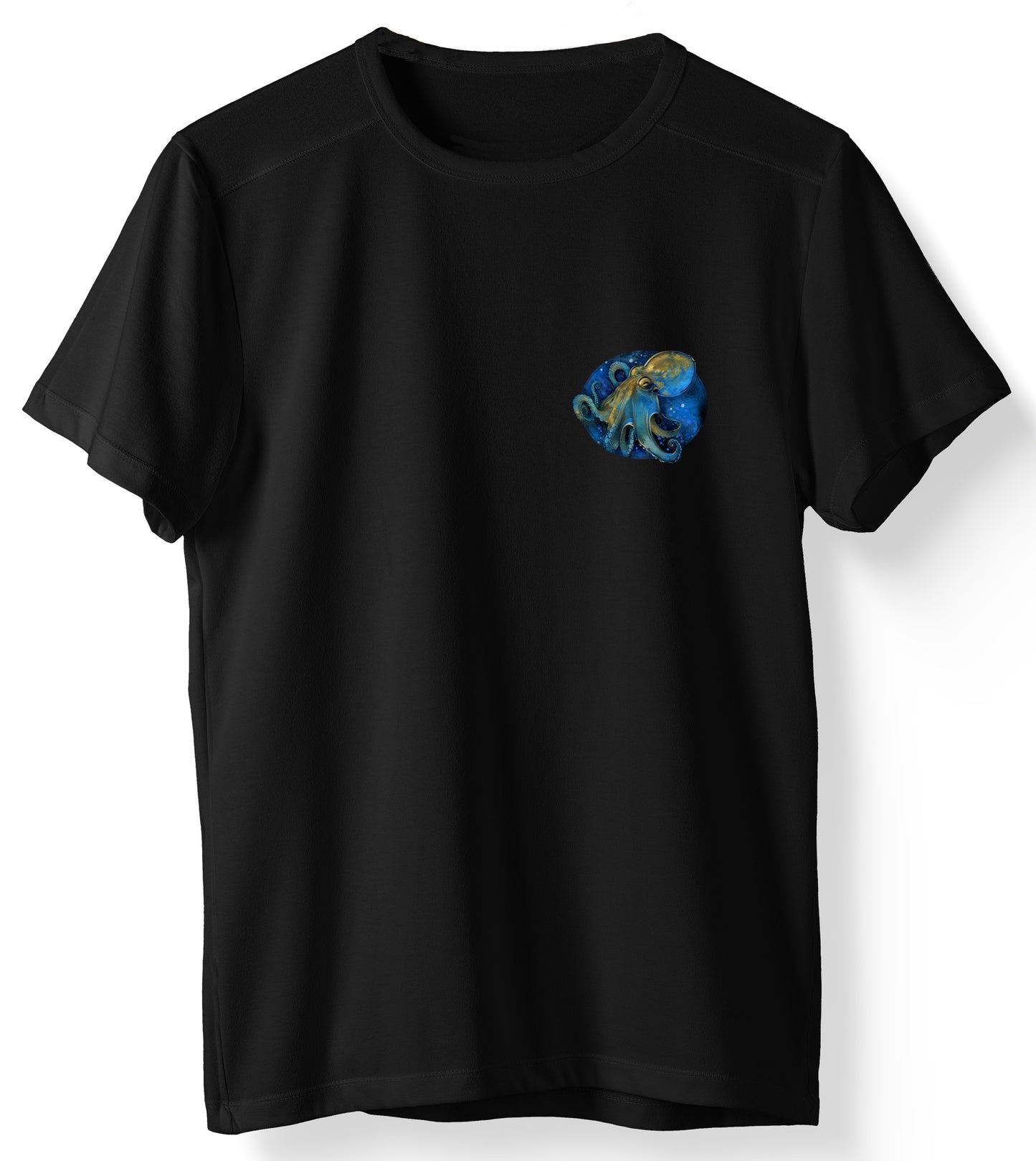 Golden Octopus - T-Shirts by Spun Bamboo®.