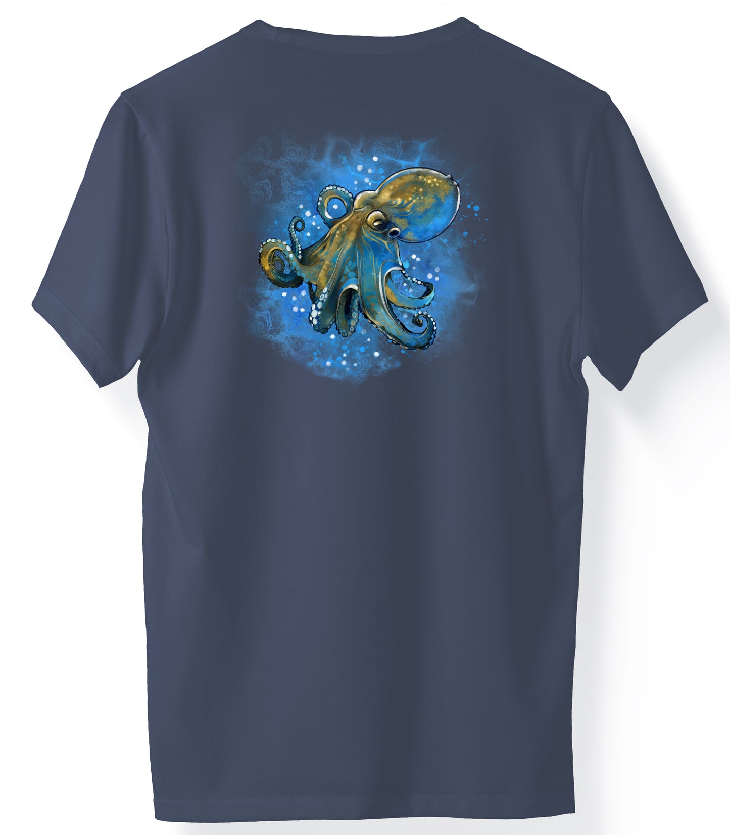 Golden Octopus - T-Shirts by Spun Bamboo®.