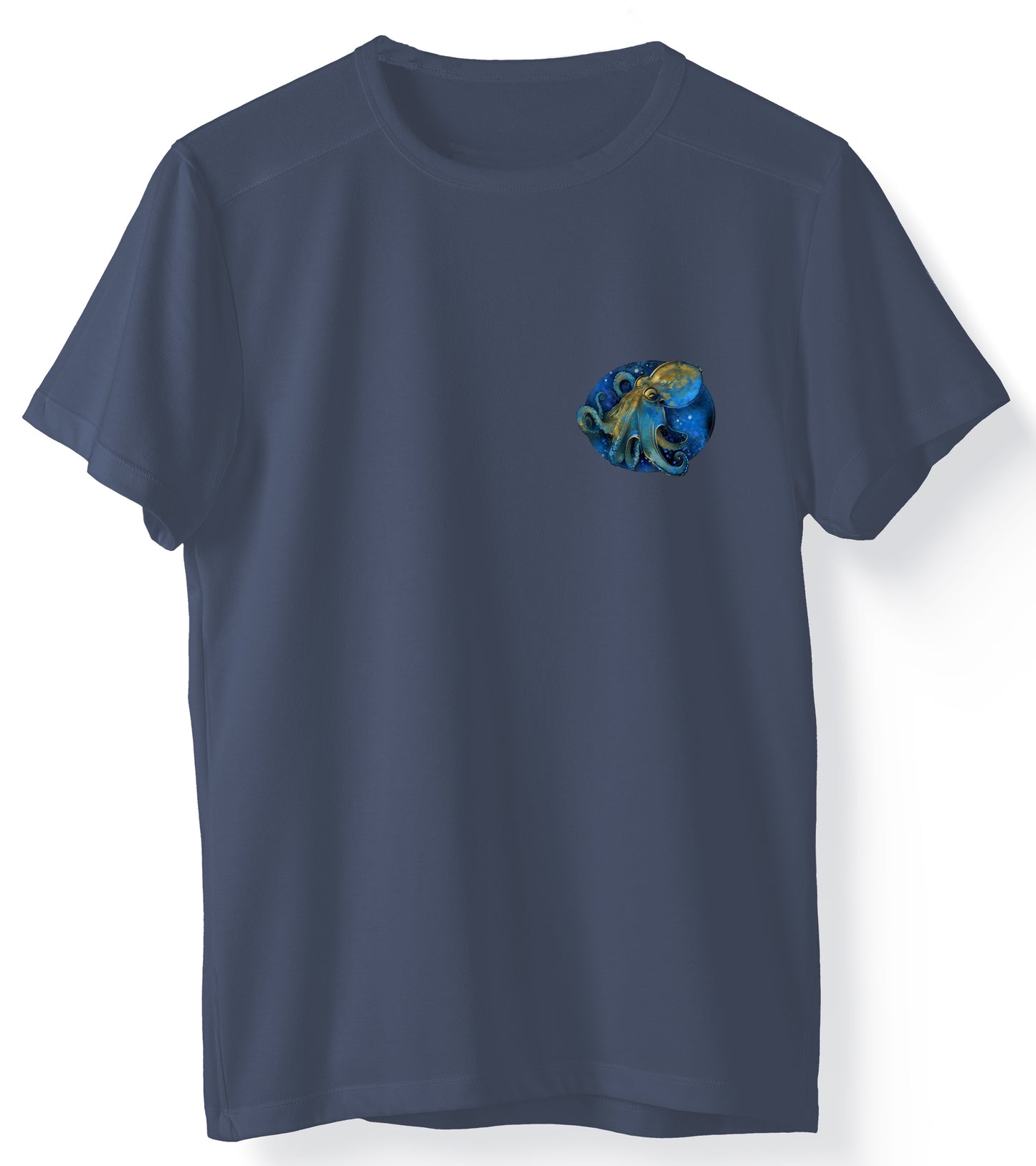 Golden Octopus - T-Shirts by Spun Bamboo®.