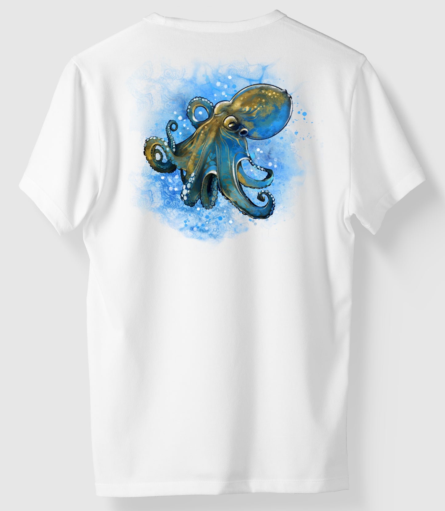 Golden Octopus - T-Shirts by Spun Bamboo®.