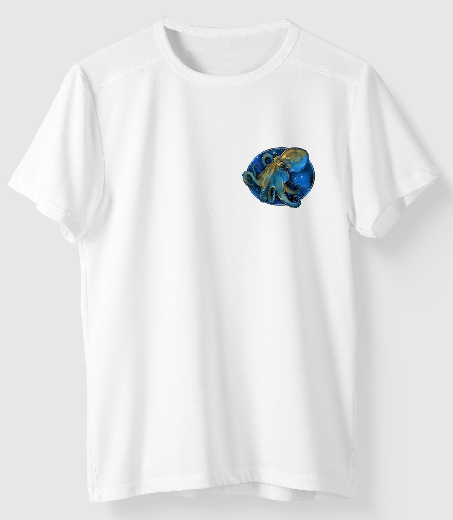 Golden Octopus - T-Shirts by Spun Bamboo®.