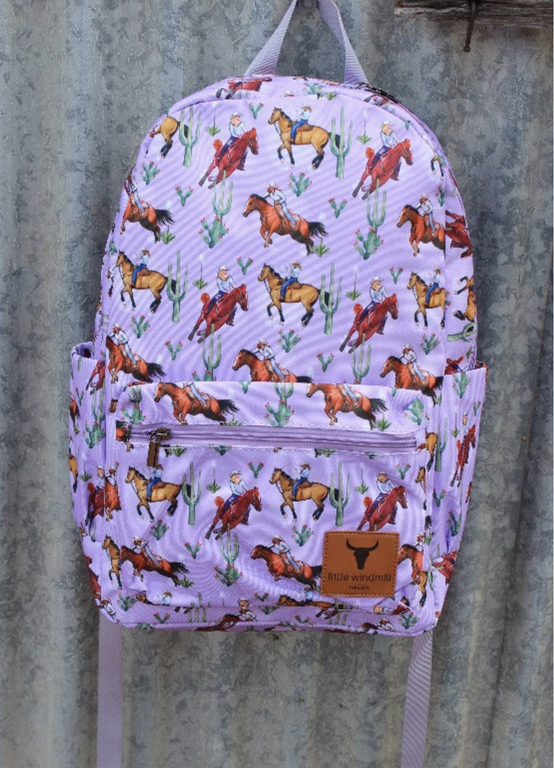 Purple Cowgirl Backpack