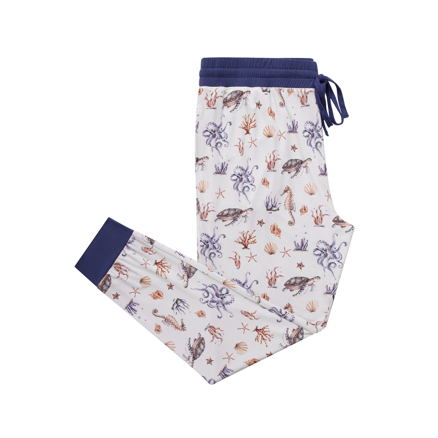 Powerful in Pink Flowers Women's Pants Bamboo Sleepwear - By Jammie Session®