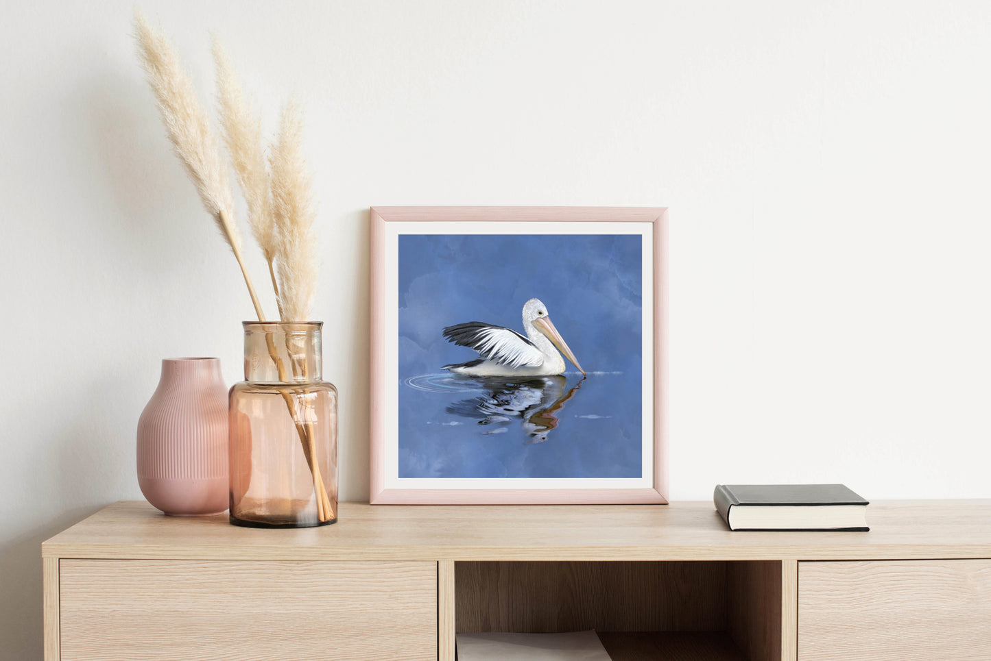 Pelican - Illustrated Print by Thomas Little