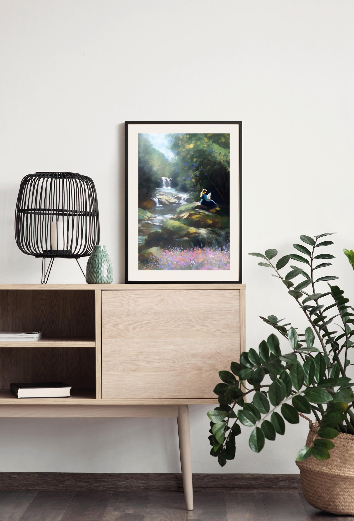 Perfect Dream State - Illustrated Print by Thomas Little