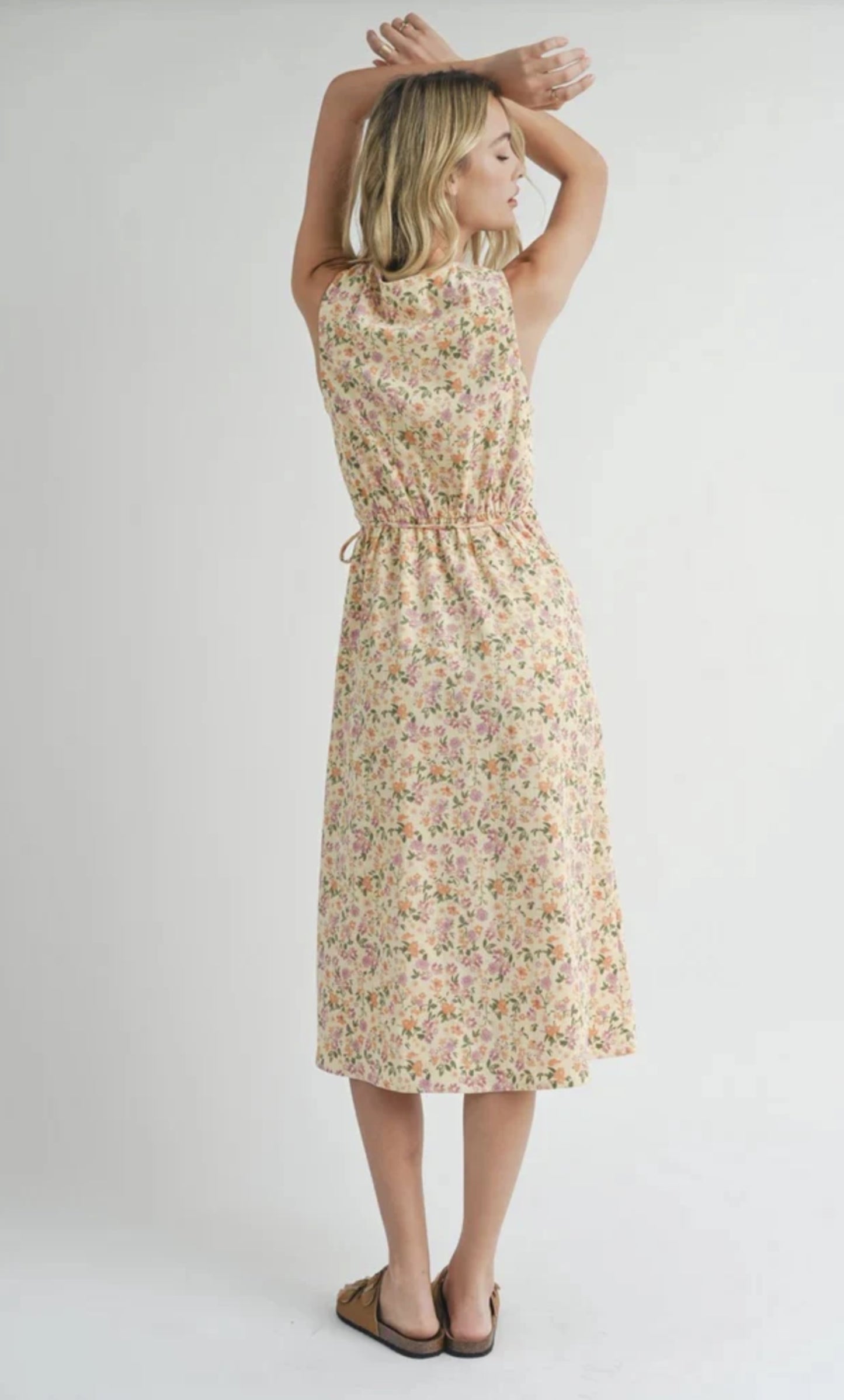 Plantlover Wrap Midi Dress - By Sadie & Sage®