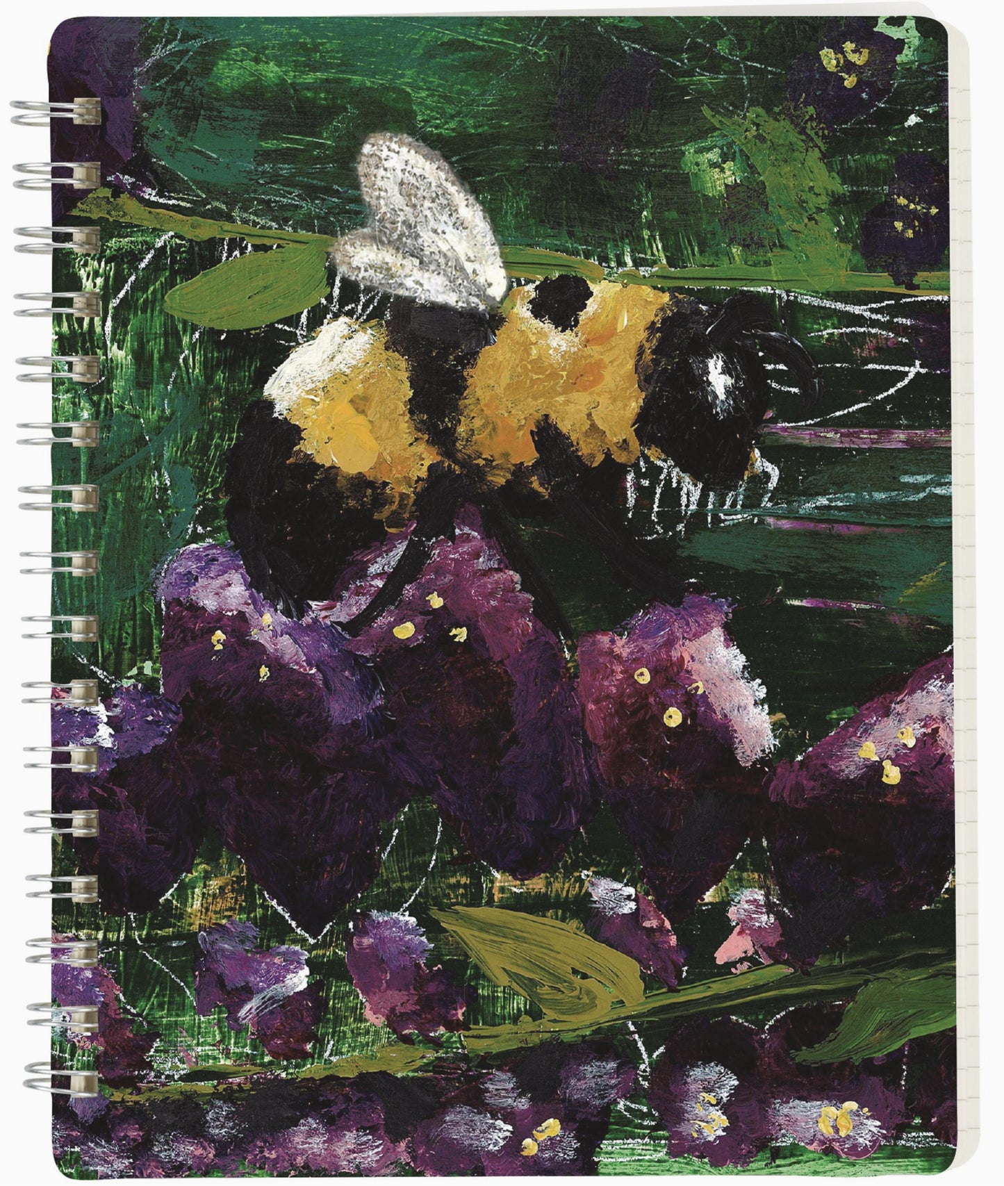 Pollinator Bee Spiral Notebook - by Primitives by Kathy®
