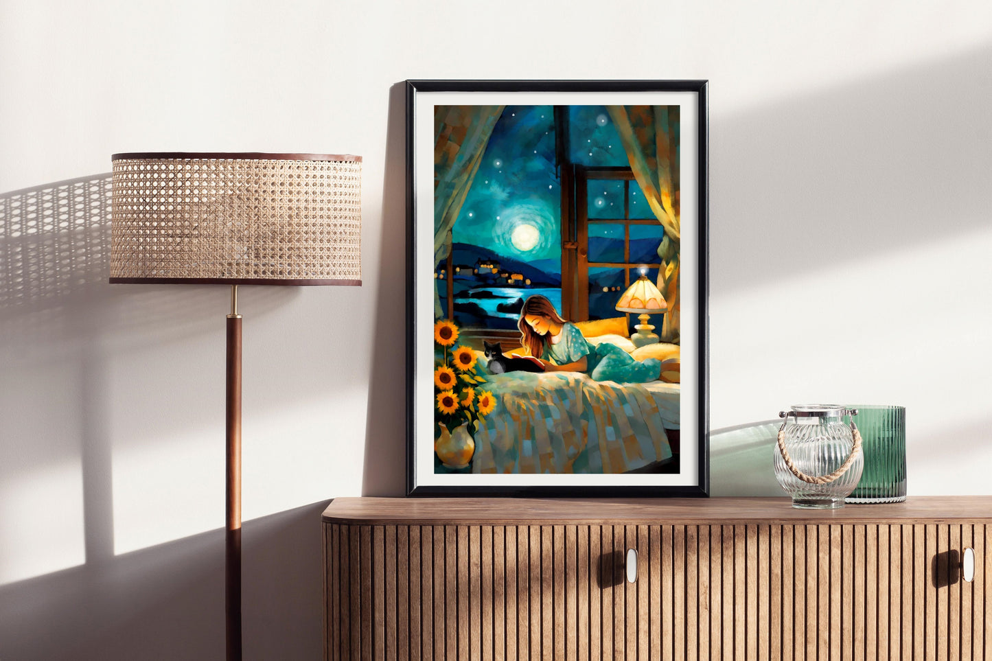 Quality Time - Illustrated Print by Thomas Little