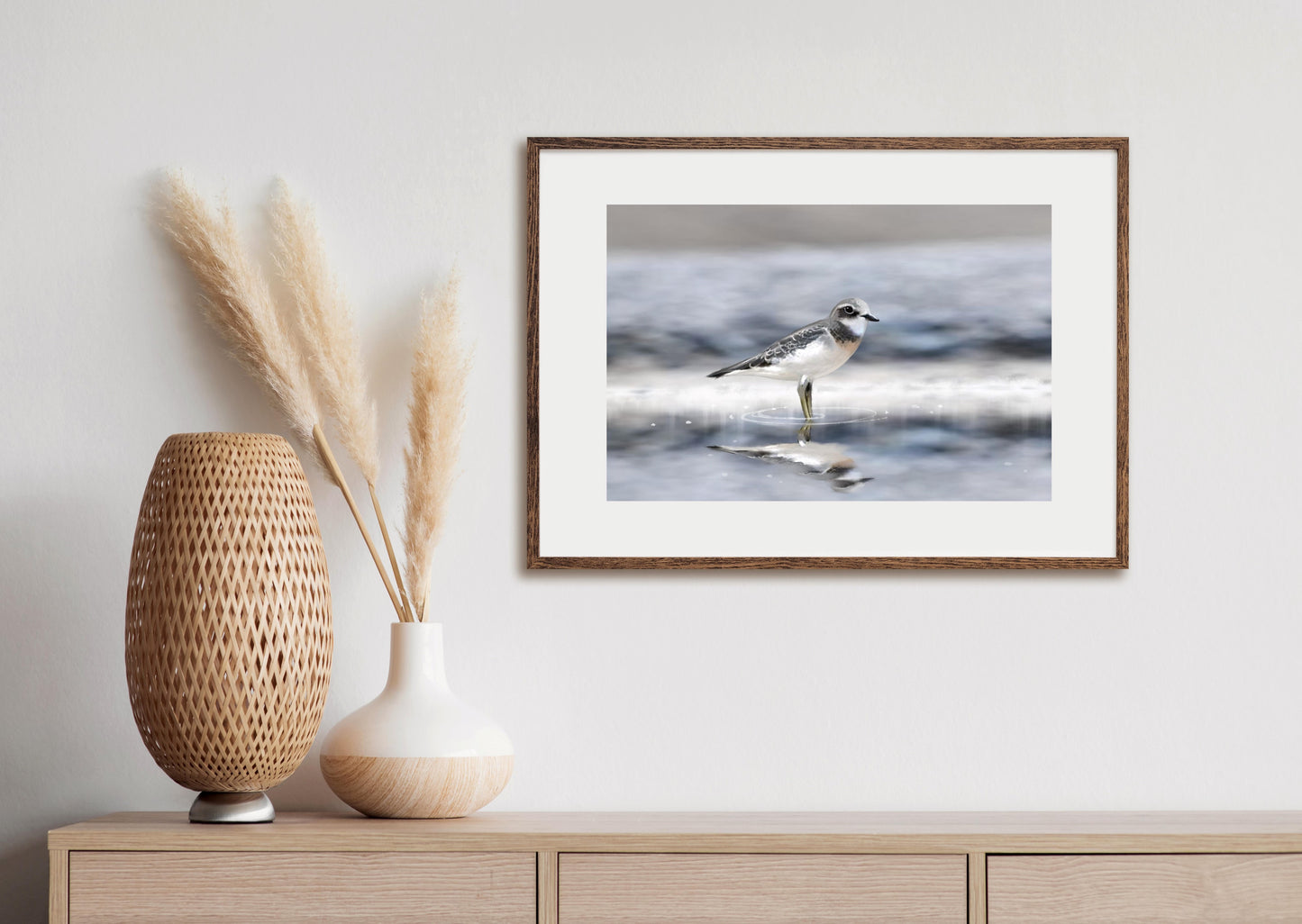 Quiet Morning Reflection - Illustrated Print by Thomas Little