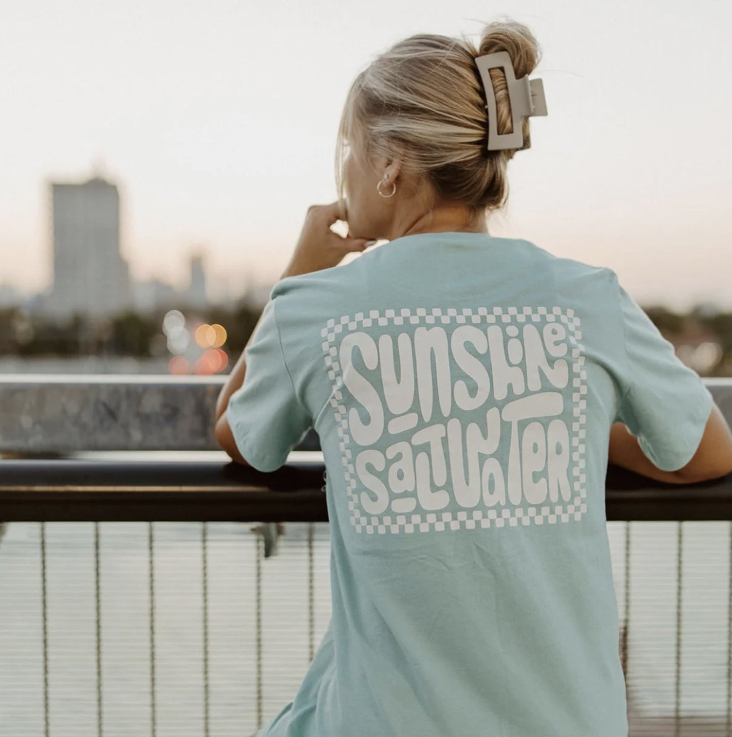 Retro Sunshine + Saltwater - Lightweight T-Shirt - By Sunshine and Saltwater®