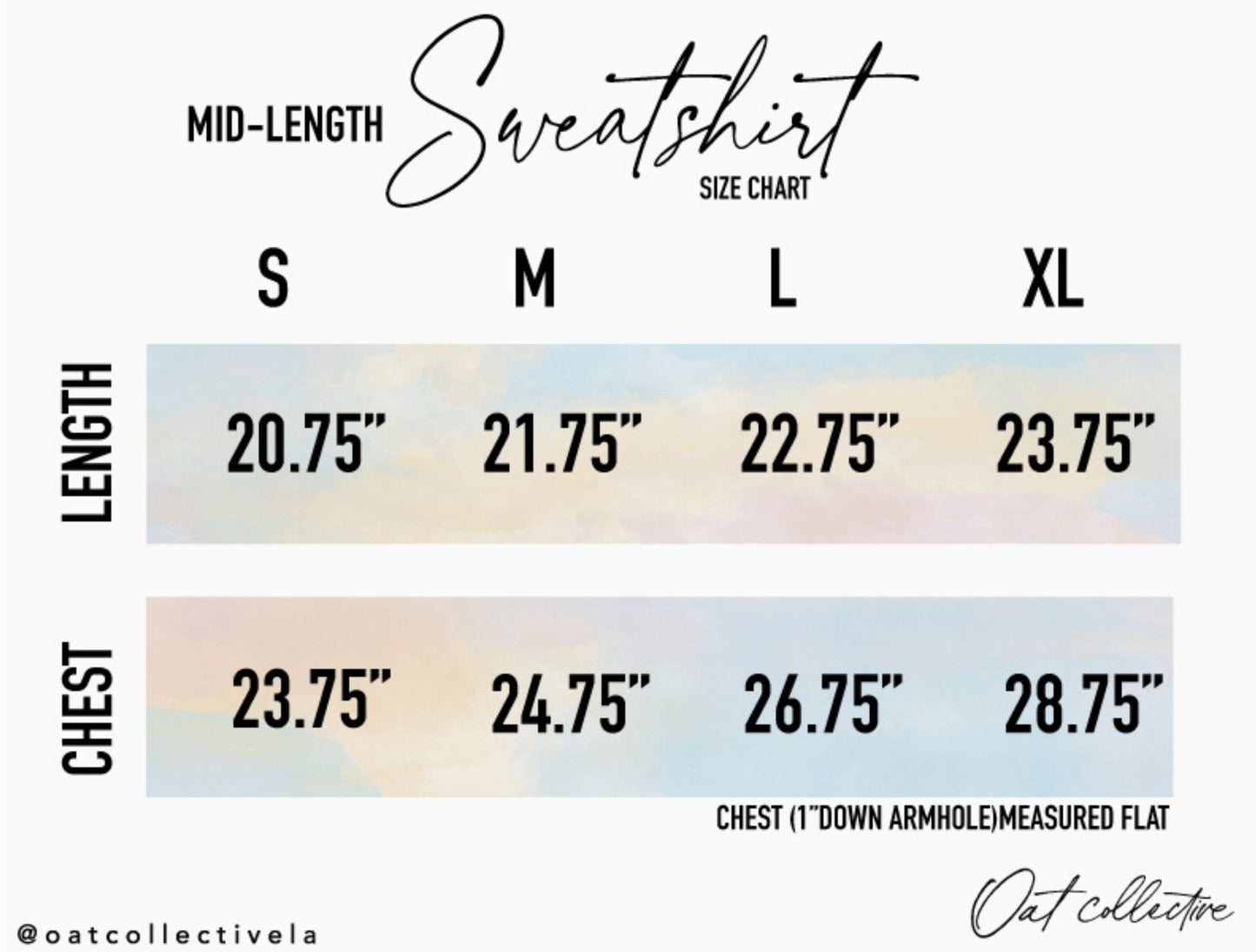 Salt Water and Sunsets Mid Graphic Sweatshirt (Mauve color) - by OAT COLLECTIVE