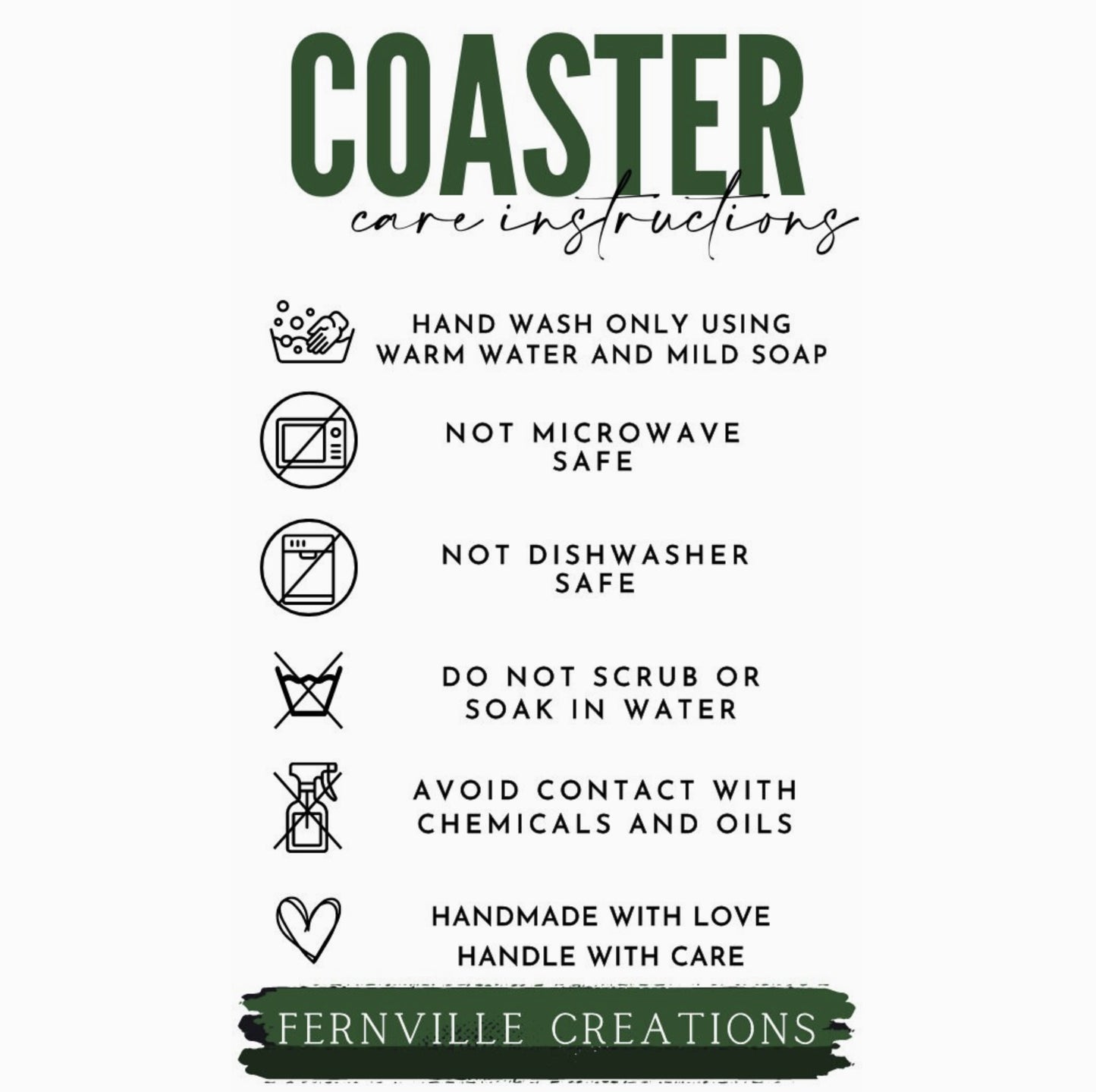 Sea Turtle 2 Ceramic Coaster with Stained Glass - by Fernville Creations