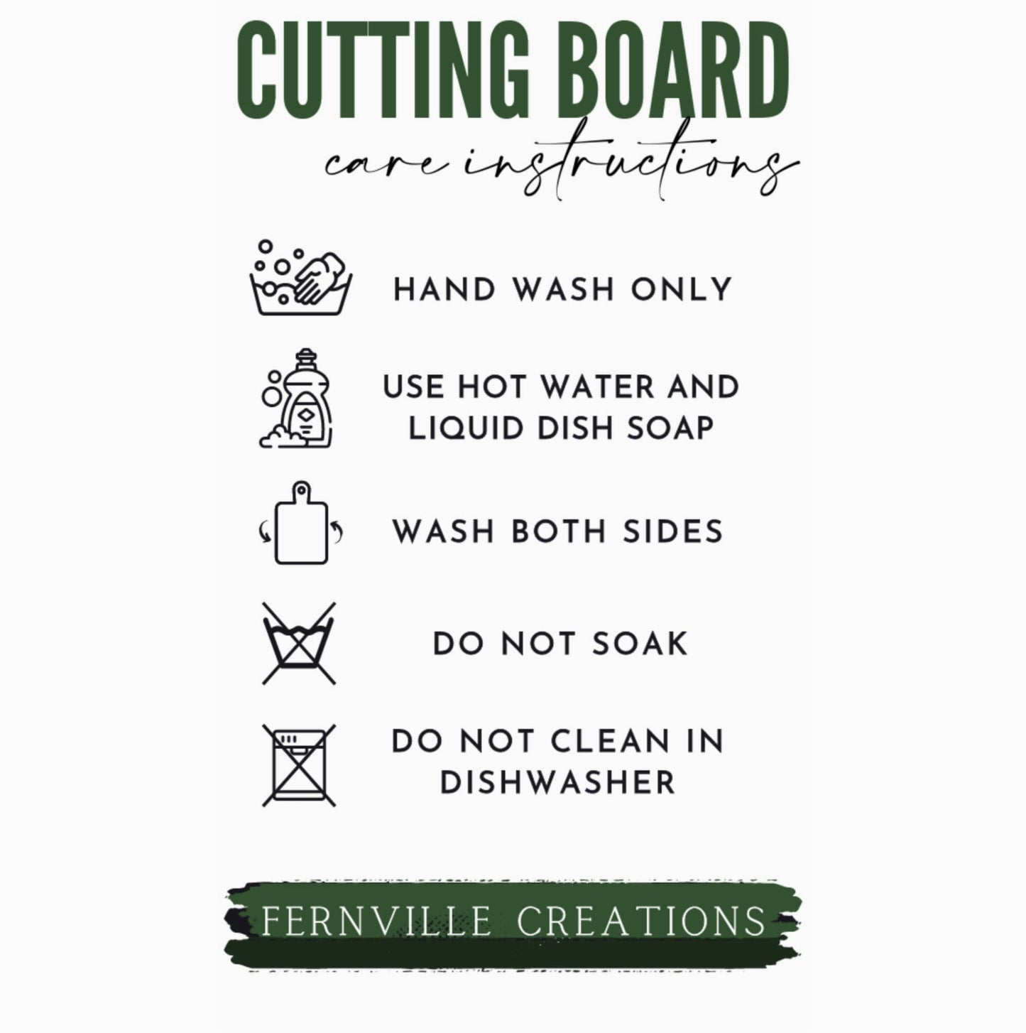 Sea Turtle Tempered Glass Cutting & Serving Board - by Fernville Creations