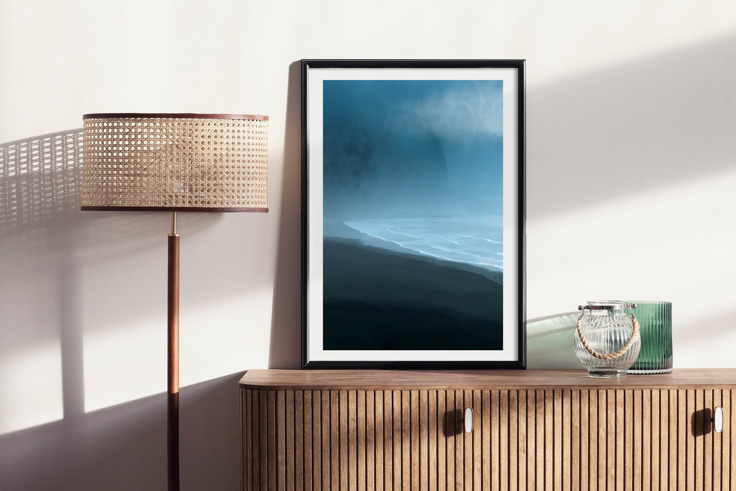 Sea Mist - Illustrated Print by Thomas Little