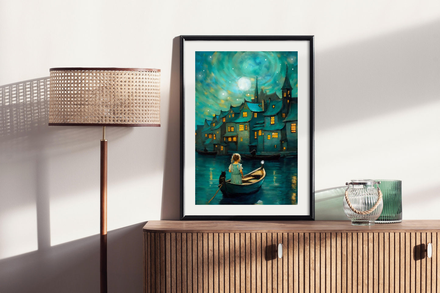 Seeking Life’s Balance - Illustrated Print by Thomas Little