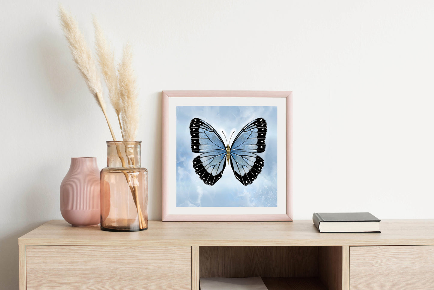 Shocking Blue - Illustrated Print by Thomas Little