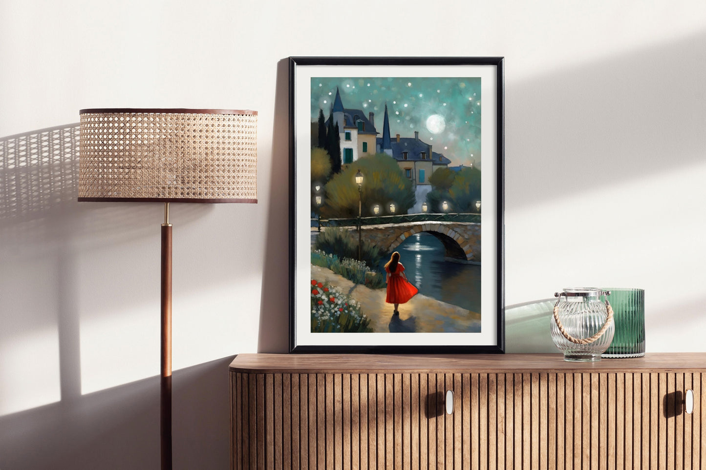 Southern France II - Illustrated Print by Thomas Little