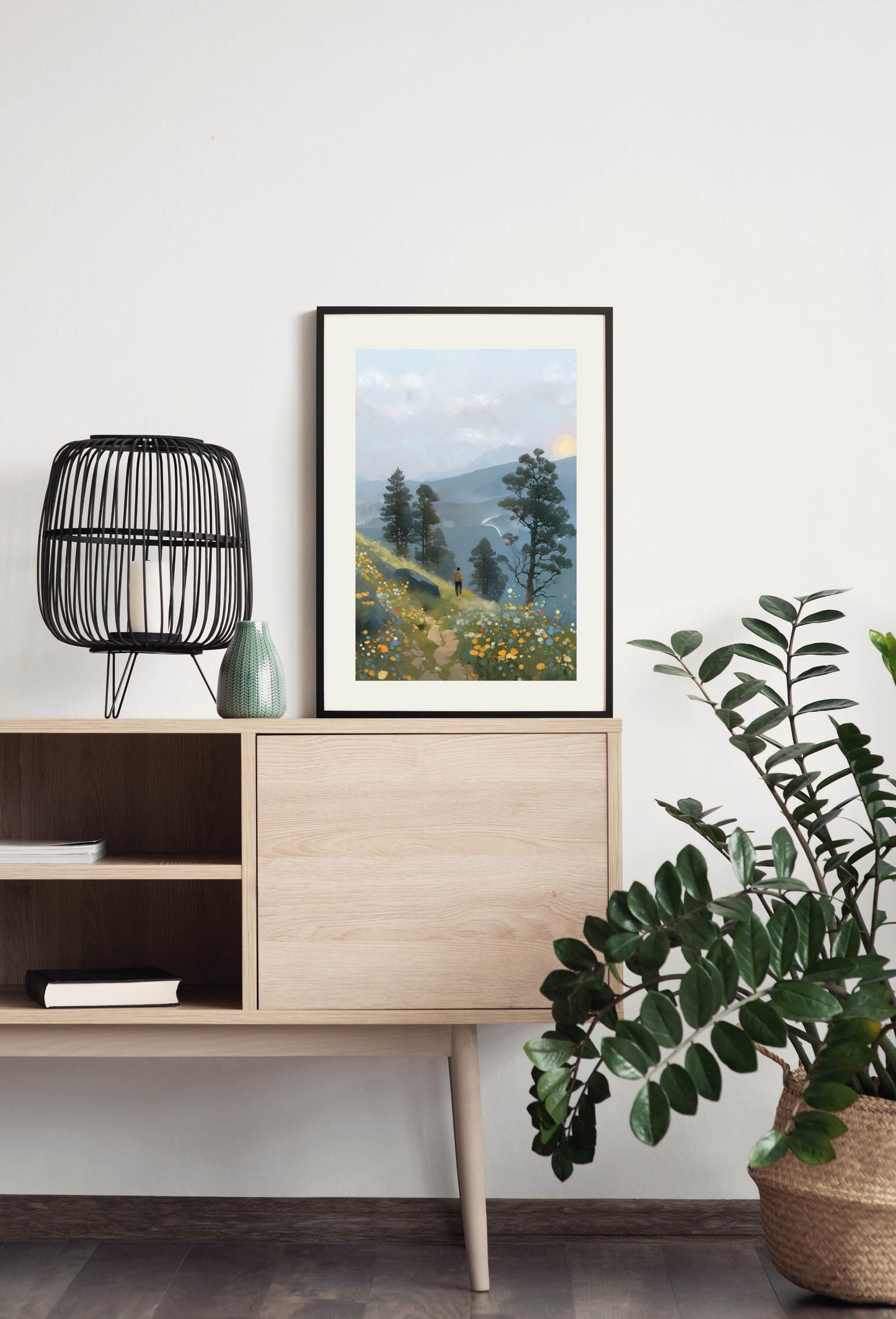 Spiritual Joy - Illustrated Print by Thomas Little