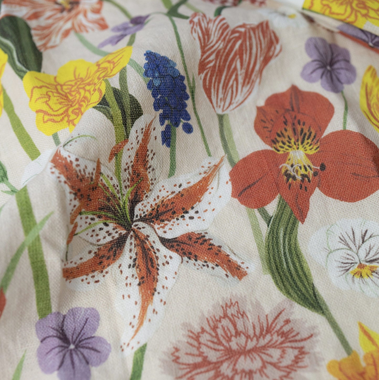 Spring - 100% Linen Tea Towel - by Botanica Paper Co.®