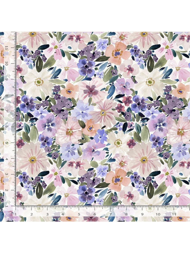 Spring Equinox - Clara Jean Design DCJ3488 - Fabric By The Yard - 100% Cotton