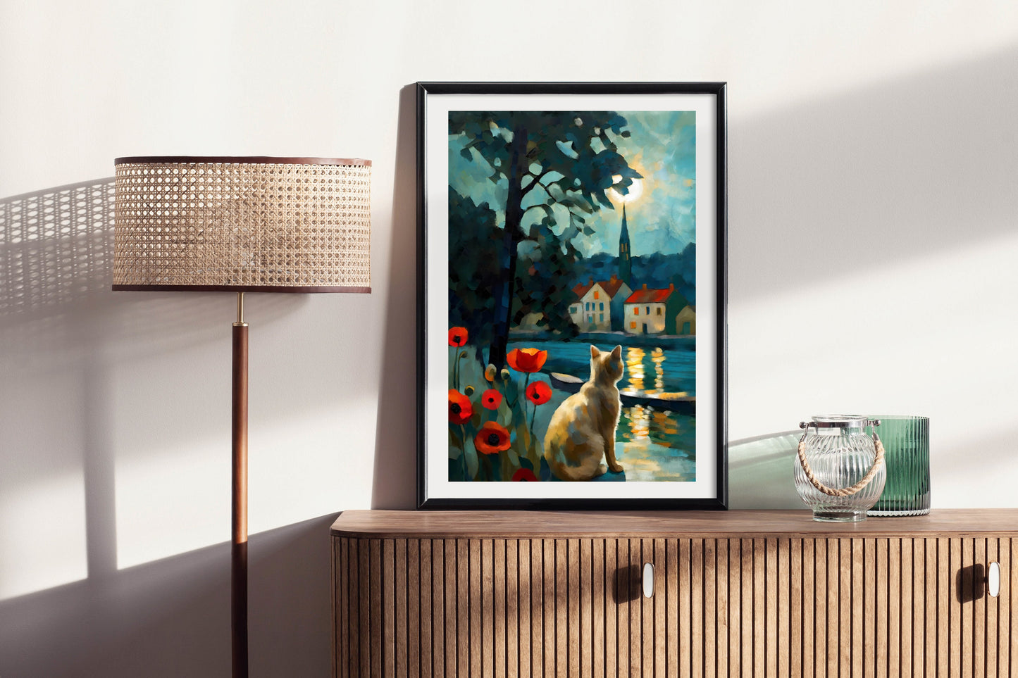 Springtime Illumination - Illustrated Print by Thomas Little