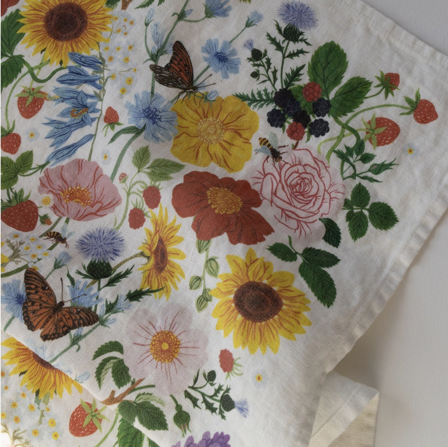 Summer - 100% Linen Tea Towel - by Botanica Paper Co.®