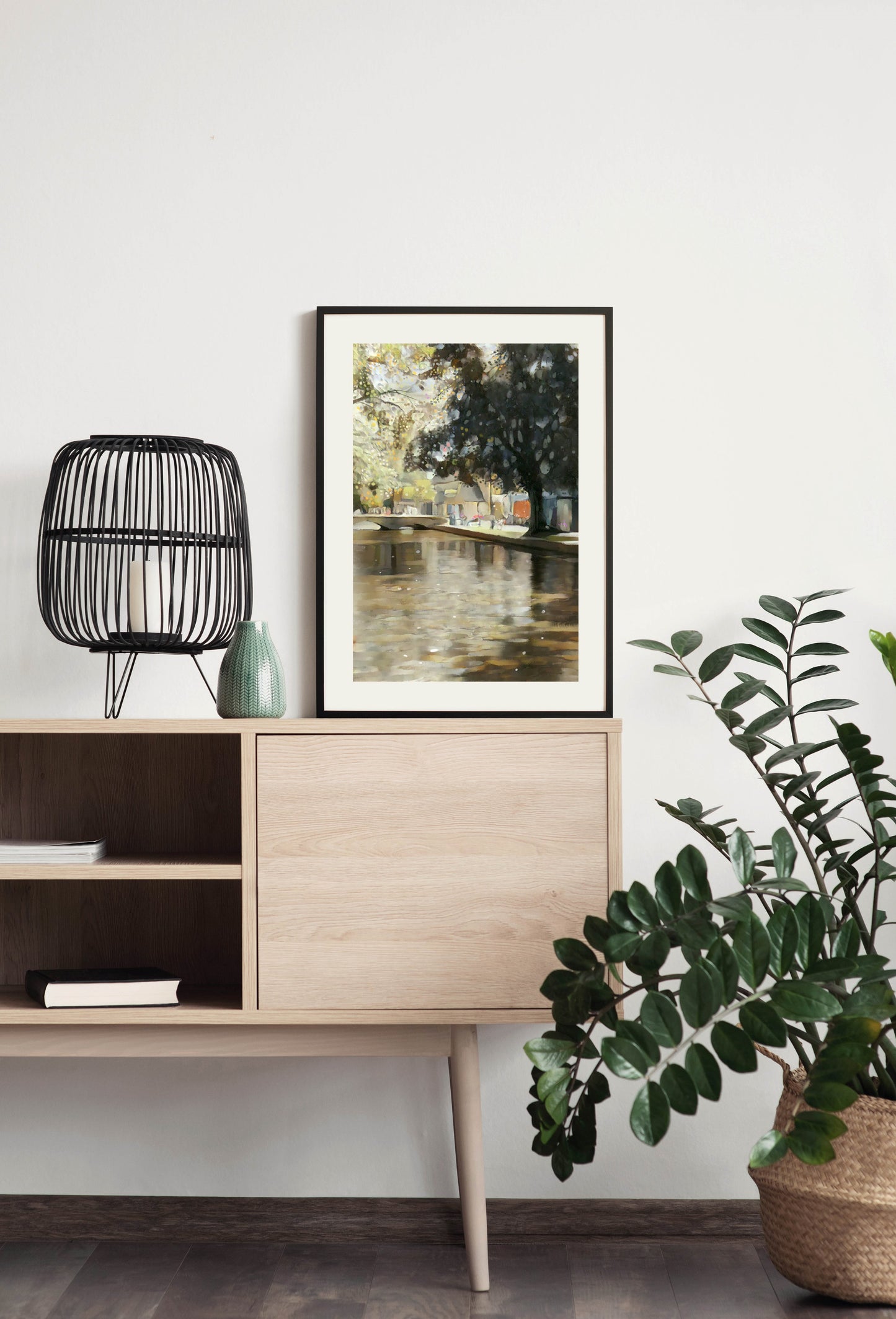 Summer Reflections - Illustrated Print by Thomas Little