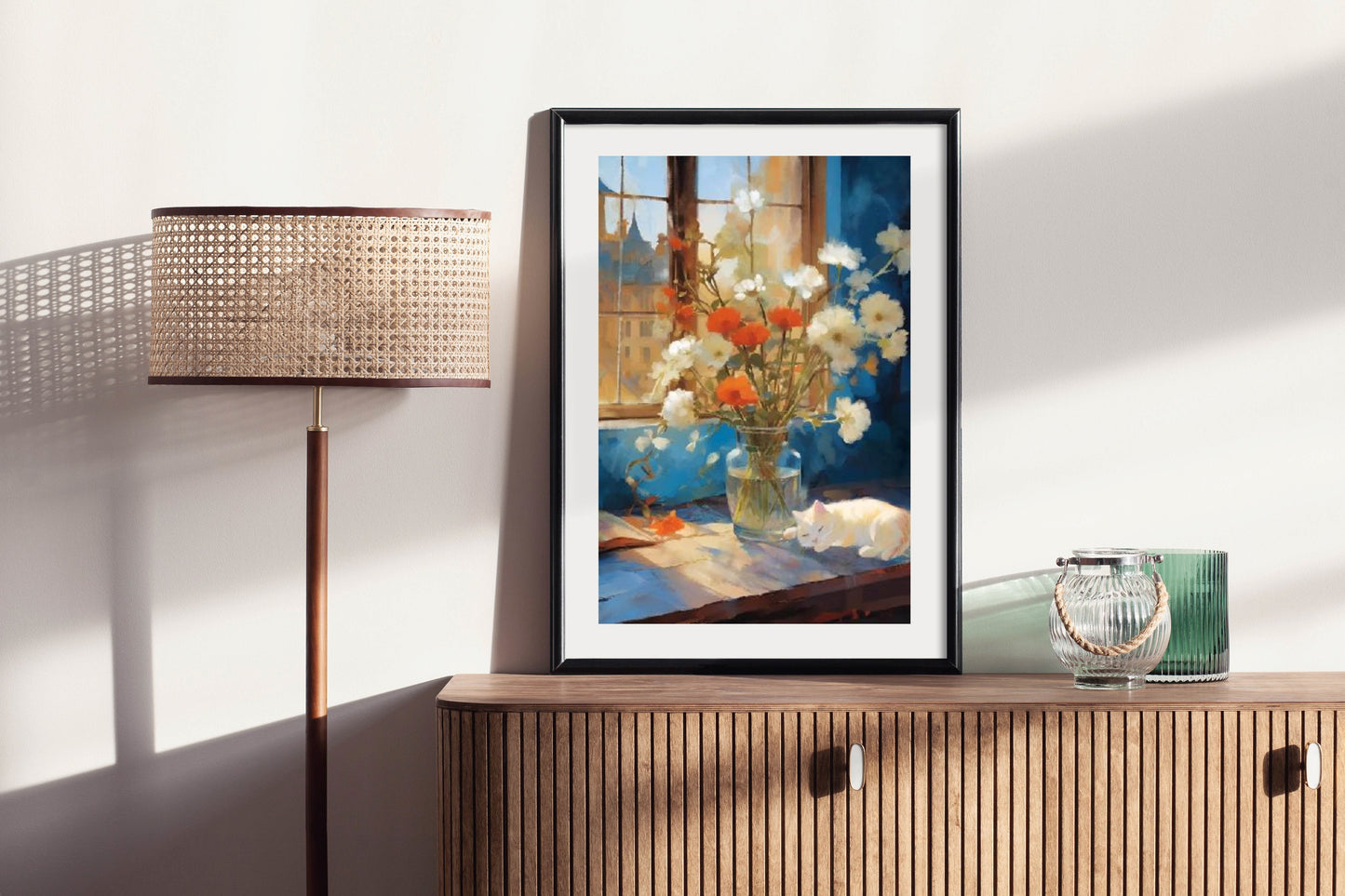 Summer Morning - Illustrated Print by Thomas Little
