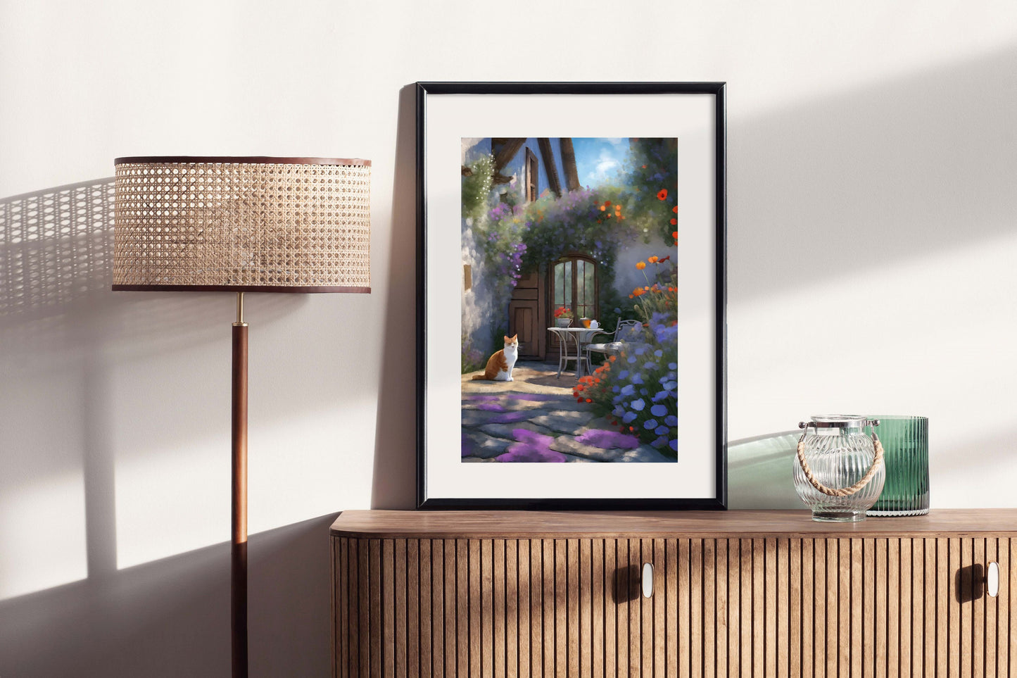Sunlight - Illustrated Print by Thomas Little