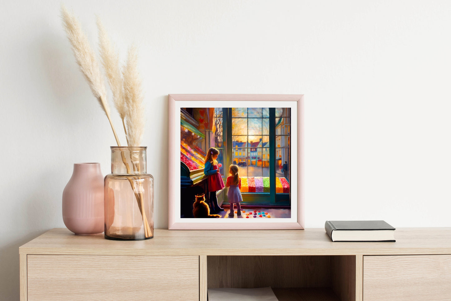 Sweet Autumn Moments - Illustrated Print by Thomas Little