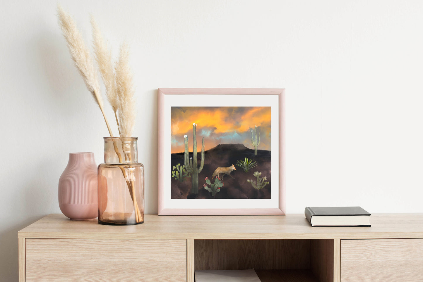 Tequila Sunrise - Illustrated Print by Thomas Little