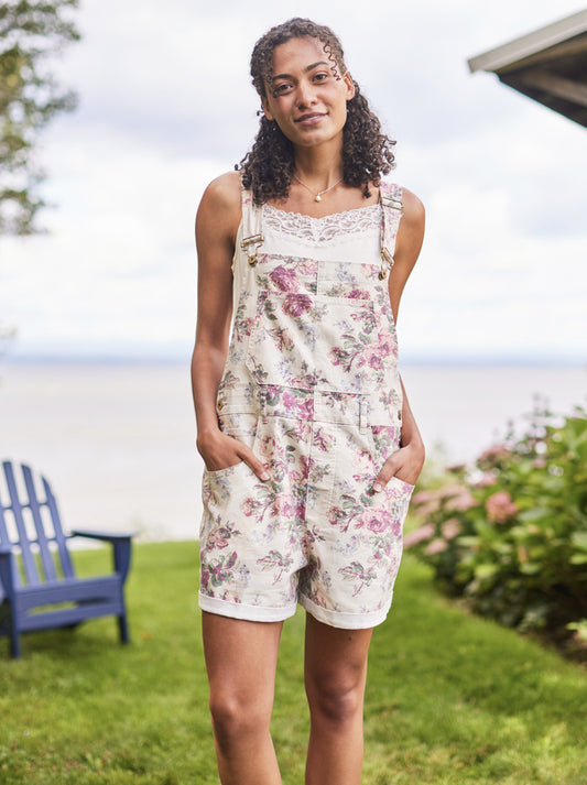 Victorian Rose Short Overall - by April Cornell Apparel®