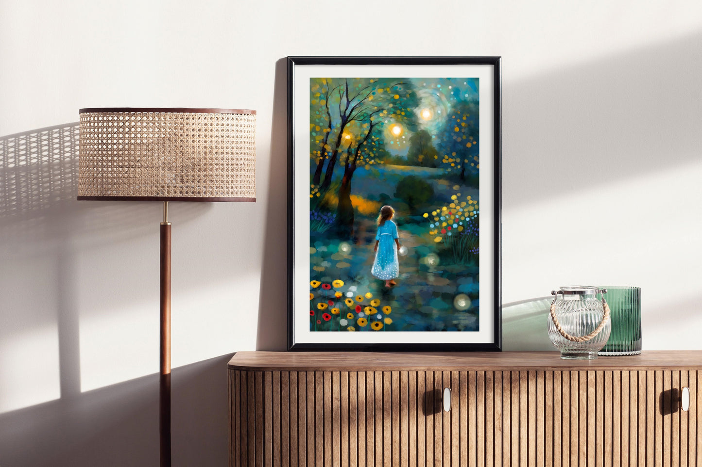 Where Our Dreams Carry Us - Illustrated Print by Thomas Little