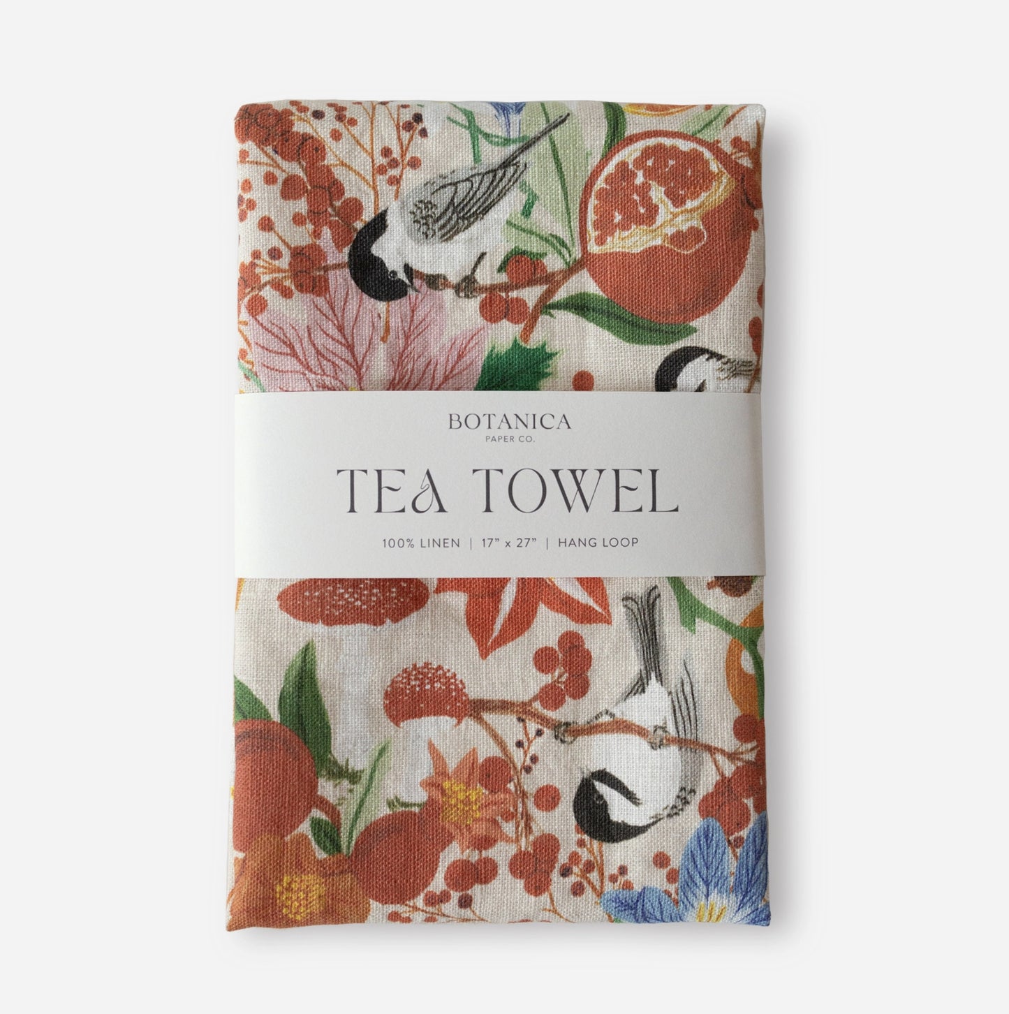 Winter - 100% Linen Tea Towel - by Botanica Paper Co.®