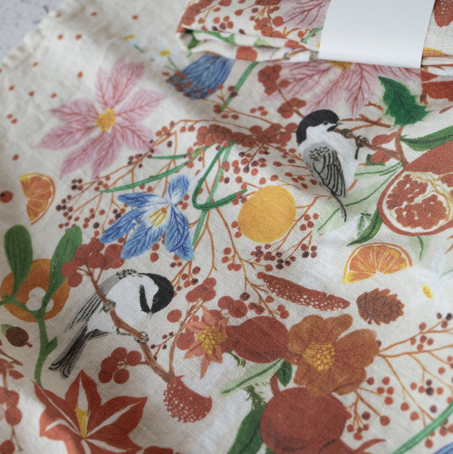 Winter - 100% Linen Tea Towel - by Botanica Paper Co.®