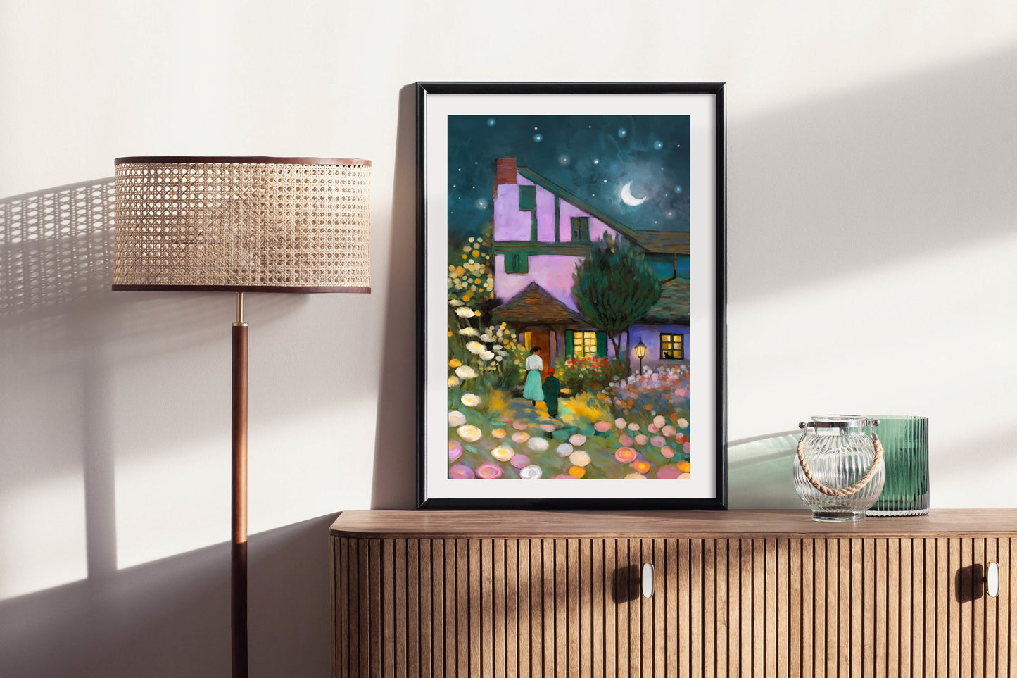 You Bring Beauty Into My Life - Illustrated Print by Thomas Little