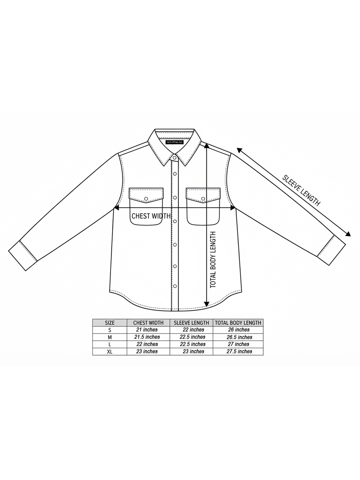 Button Down Denim Shirt - by Miss Sparkling®