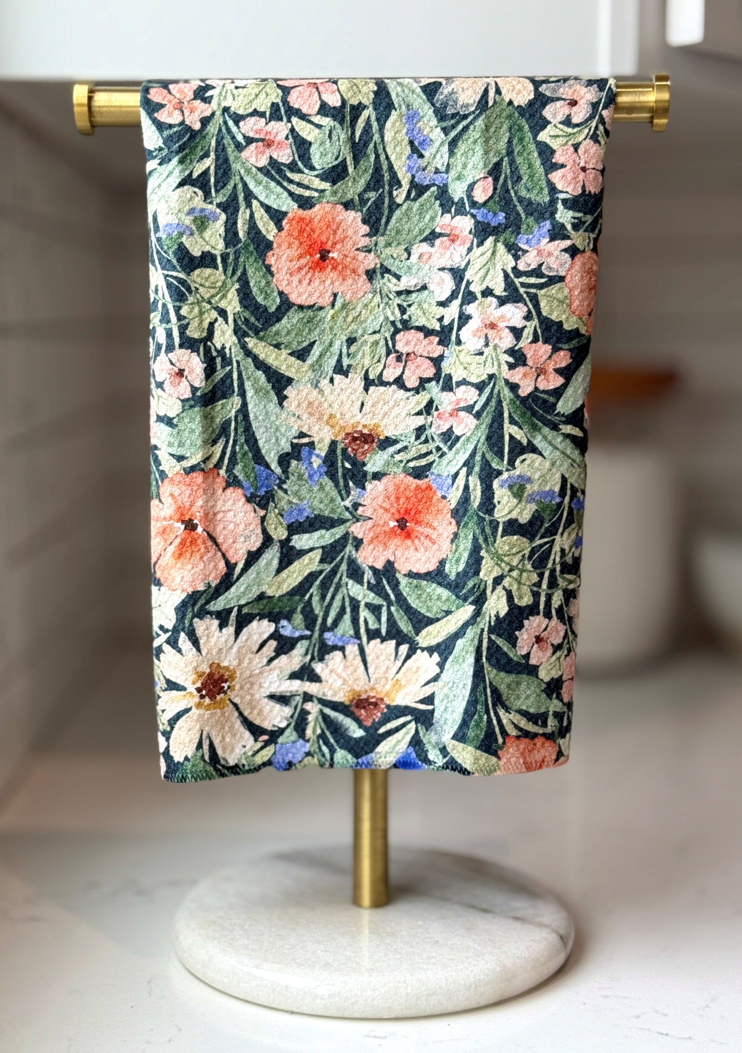 Leap Year Poppy Tea Towel - by Wildflower Lane Studio®