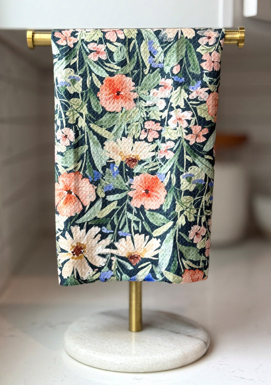 Leap Year Poppy Tea Towel - by Wildflower Lane Studio®