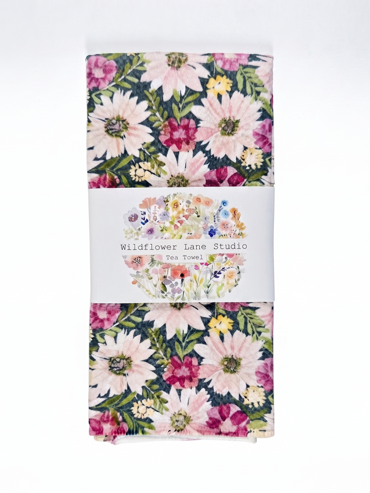Lifelong Pursuit Tea Towel - by Wildflower Lane Studio®
