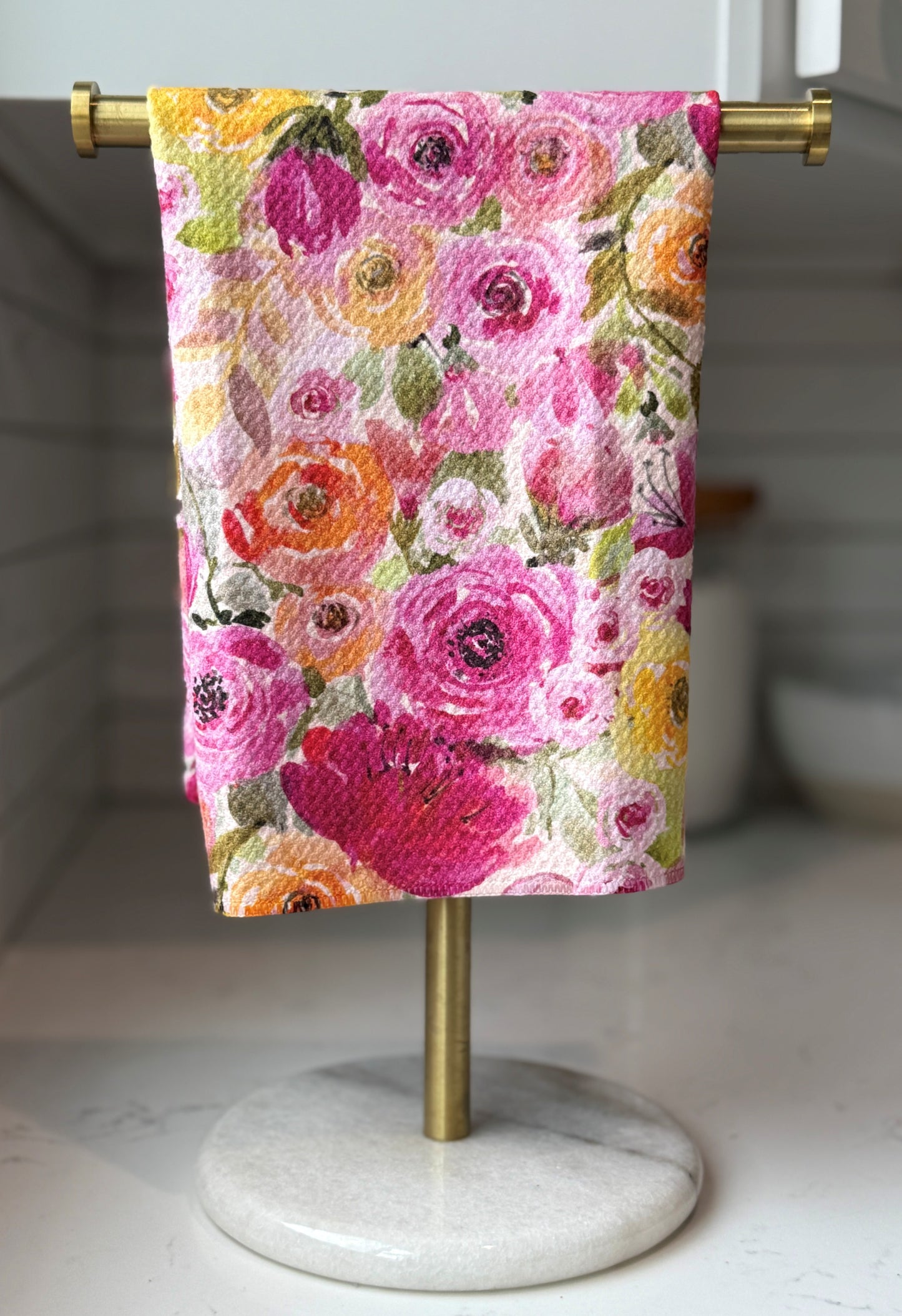 Rose Reduction Tea Towel - by Wildflower Lane Studio®